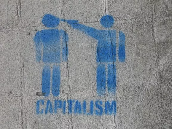 OR Portland Steel Bridge capitalism kills
