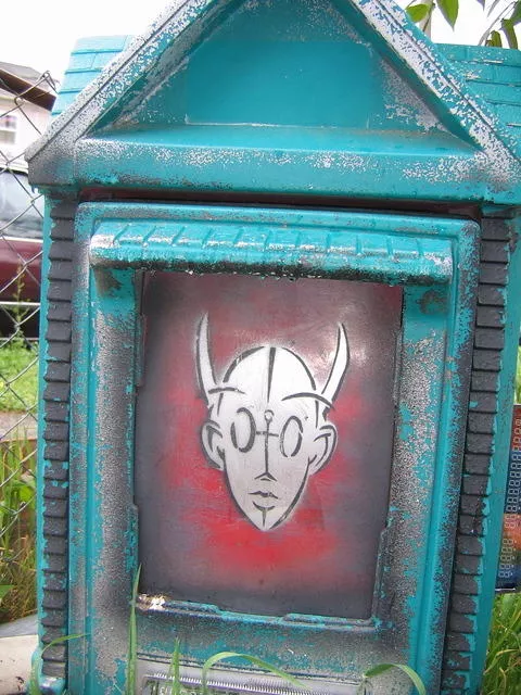Tiago Portland OR Clown House Face