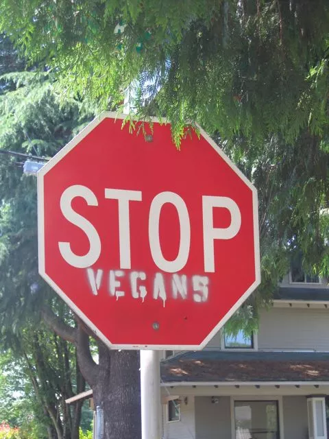OR Portland NE Stop Vegans