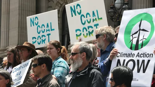 OR coal protest takver