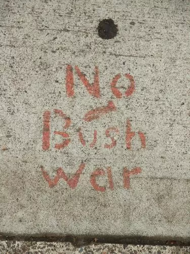 OR Portland No Bush War