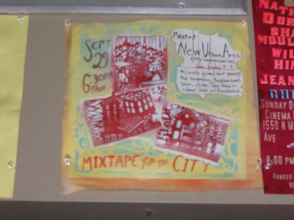 RI Providence Mix Tape City Poster