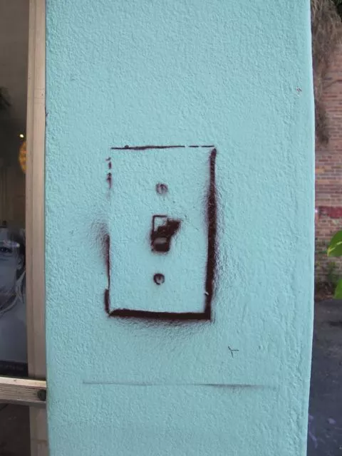 SC Charleston light switch