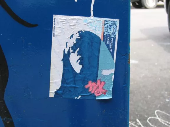 WA Seattle NY sticker
