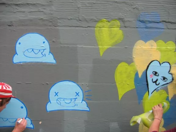WA Seattle Stencil Jam cute icons