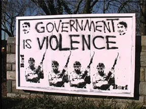 Borf Wash DC Govt is Violence