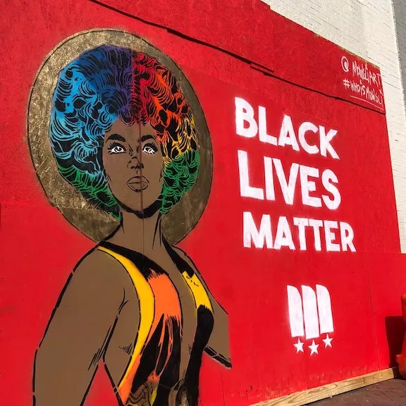 Washington, DC mowgliart Black Lives Matter