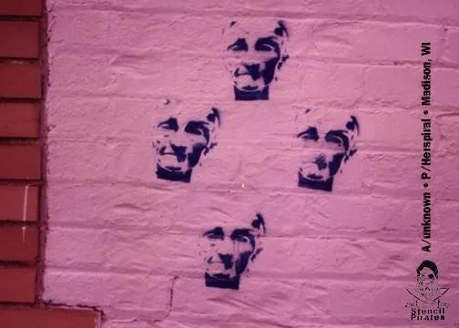 WI Madison four faces