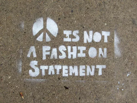 WI Madison Peace is not