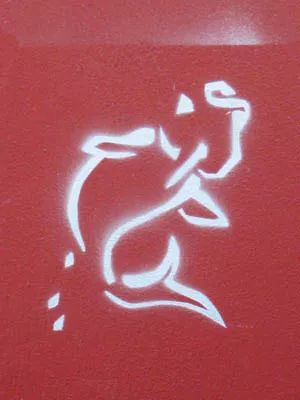 WI Madison koi on red